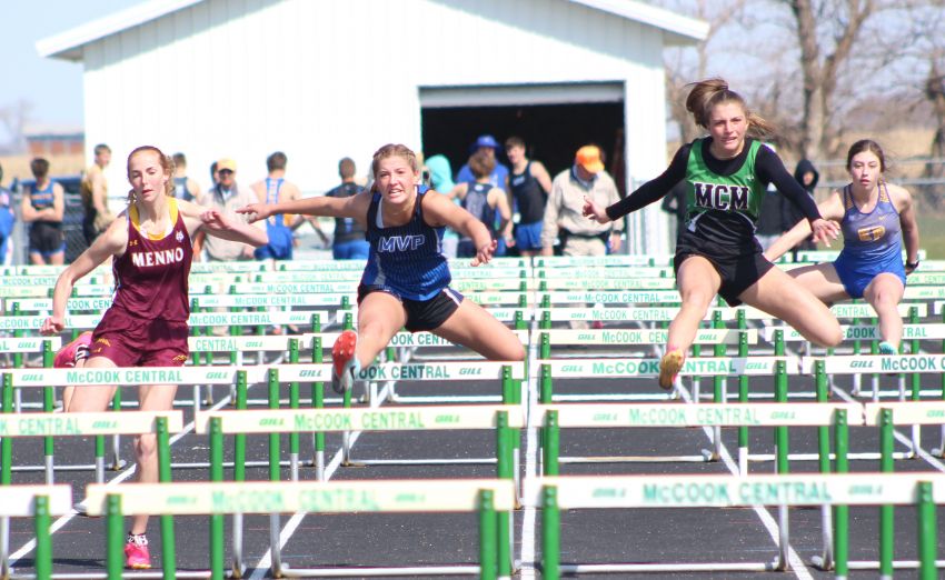Class A girls track and field leaders - MVPâ€™s Reagan Rus evolves into an elite Class A hurdler